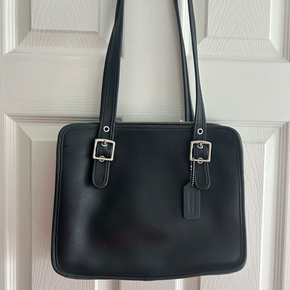 Vintage leather Coach Legacy Bag 9163